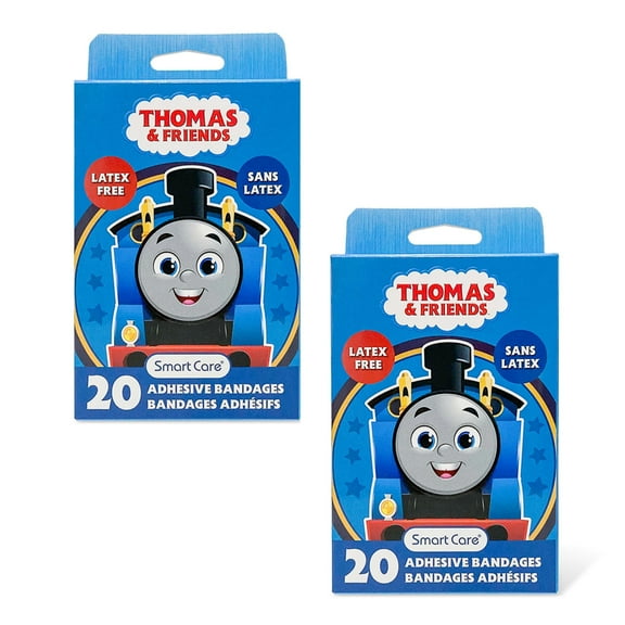 Smart Care 40pk Thomas & Friends Bandages, Healing Comfort for Kids