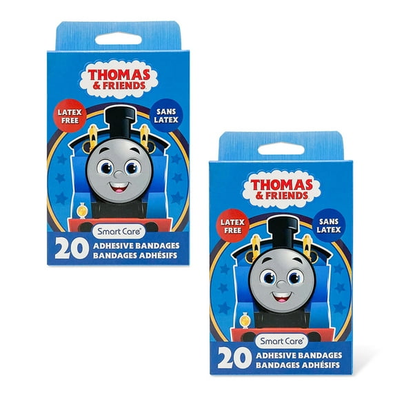 Smart Care 40pk Thomas & Friends Bandages, Healing Comfort for Kids