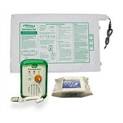 Smart Caregiver Bed & Chair Exit Alarm Monitor For Fall & Wandering Prevention - Dual Recordable Voice Bed Pad - 20x30