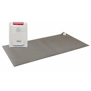Smart Caregiver Economy Cordless Monitor with Gray 24" x 48" Cordless Floor Mat,