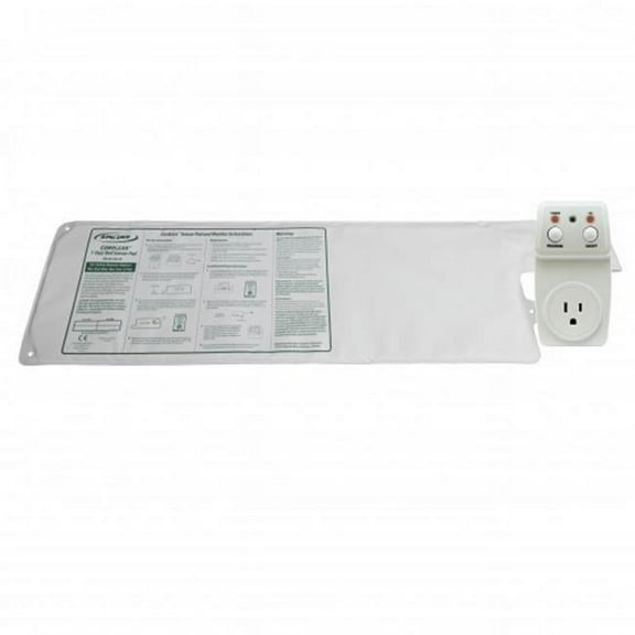 Smart Caregiver SMBR1-SYS 10 x 30 in. Smart Outlet with Weight-Sensing Bed Pad System