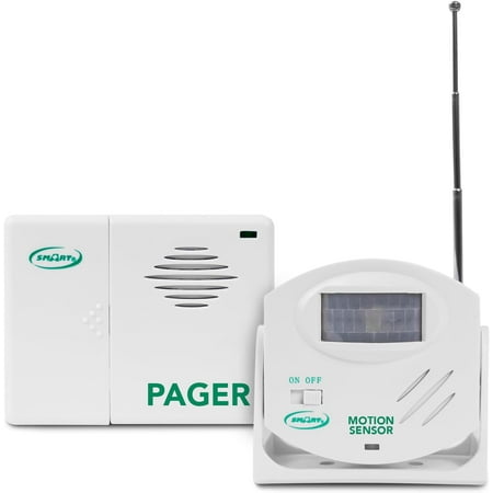motion sensor to caregiver pager system