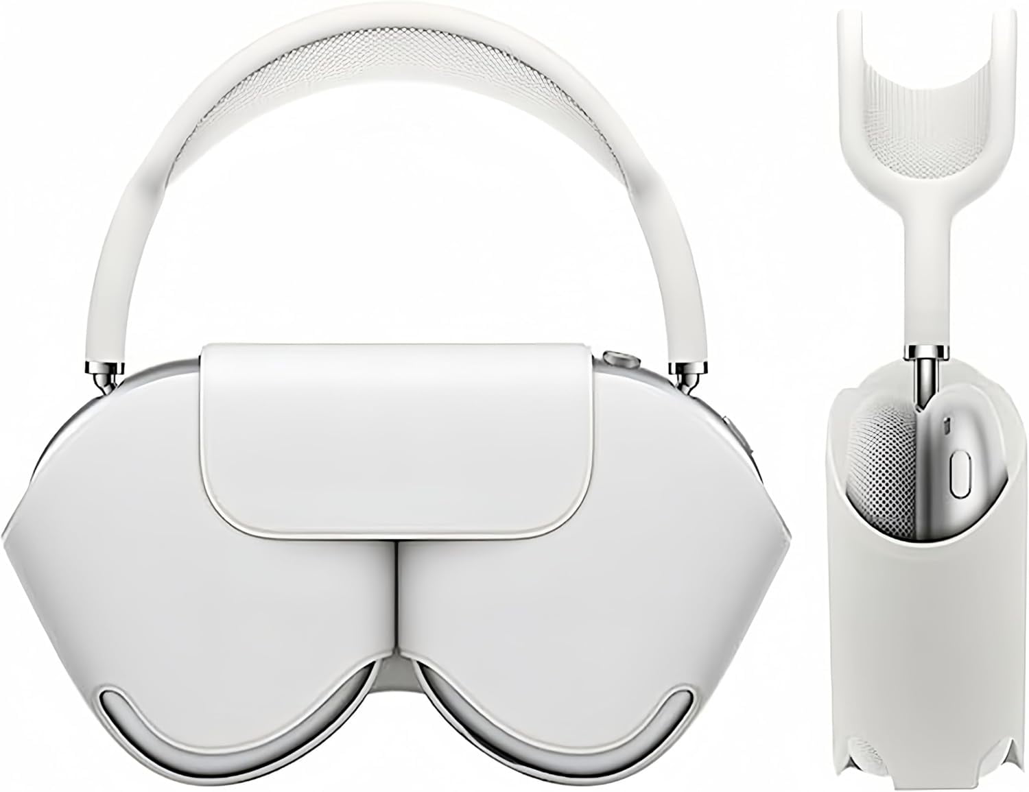 Apple AirPods Max シルバー 本体とSmart Case Smart Case Compatible for Airpods Max, Sleep Mode Compatible, Anti