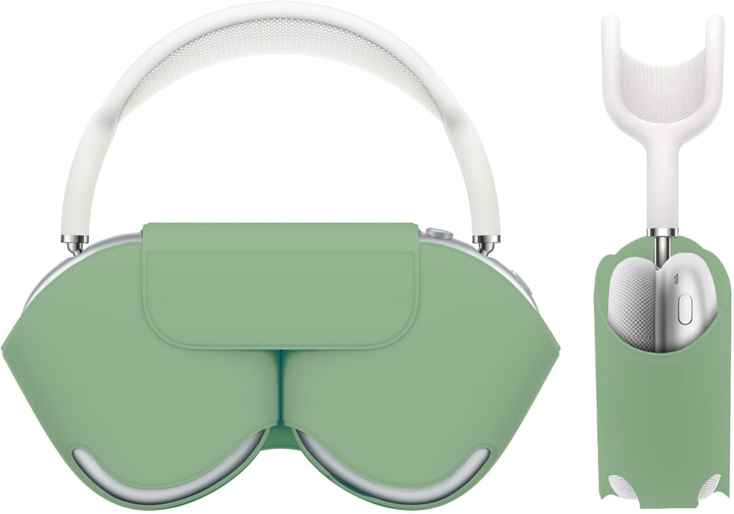 AirPods Max グリーン Smart Case付き Smart Case Compatible for Airpods Max, Sleep Mode Compatible