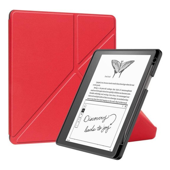 Smart Case for Kindle Scribe 10.2 inch,Multi-Folding PU Leather Stand Cover with Magnetic Closure, Shockproof Full Protection Shell, Auto Wake/Sleep Functionality