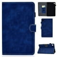 thumbnail image 1 of Smart Case for Samsung Galaxy Tab A8 10.5 inch 2022 SM-X200/X205/X207,Dteck Magnetic Premium PU Leather Card Slot Wallet Kickstand Cover with Pen Holder for Galaxy Tab A8 10.5'' 2022,Blue, 1 of 6
