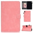 thumbnail image 1 of Smart Case for Samsung Galaxy Tab A8 10.5 inch 2022 SM-X200/X205/X207,Dteck Magnetic Premium PU Leather Card Slot Wallet Kickstand Cover with Pen Holder for Galaxy Tab A8 10.5'' 2022,Rosegold, 1 of 6