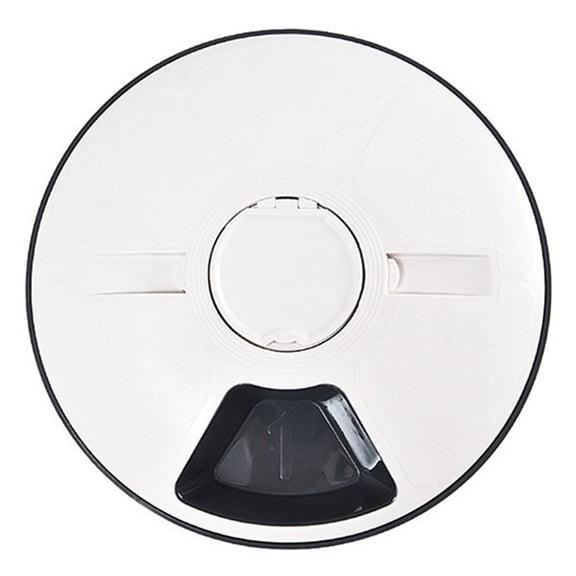Smart Cat Feeder for Dry and Wet Food with 6-Meal Timer, Food Dispenser for Domestic Pets