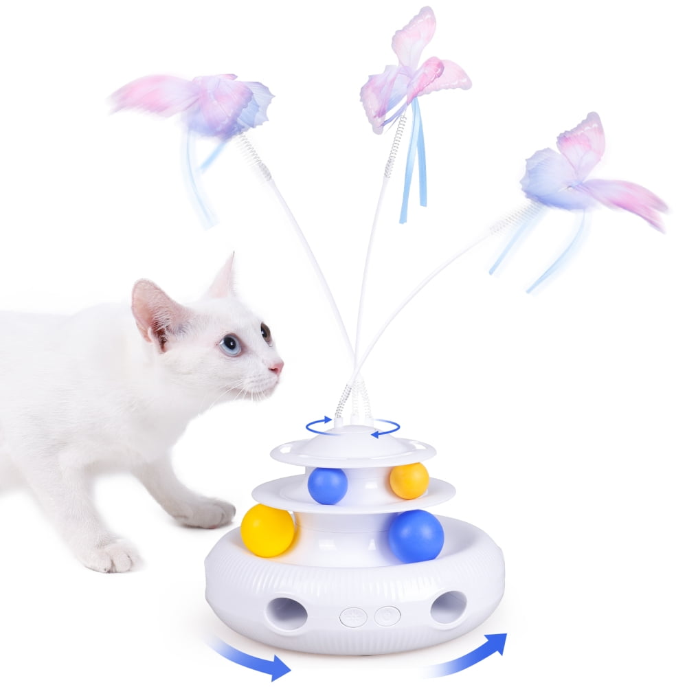 Smart Cat Toys Interactive for Indoor Cats Kitten Toy Fun Roller 2