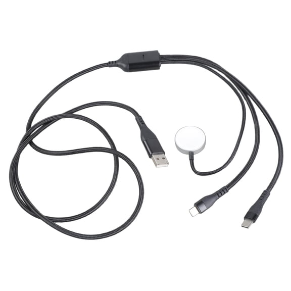 Smart Charging Hub for Phone 14/13/12, Watch & Tablets with Simultaneous Power Delivery & Design