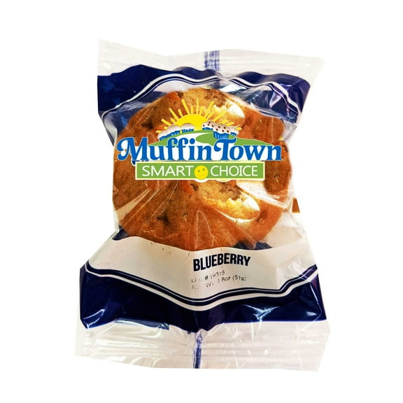 Smart Choice Blueberry Muffins, 1.8 Ounce -- 72 per case.