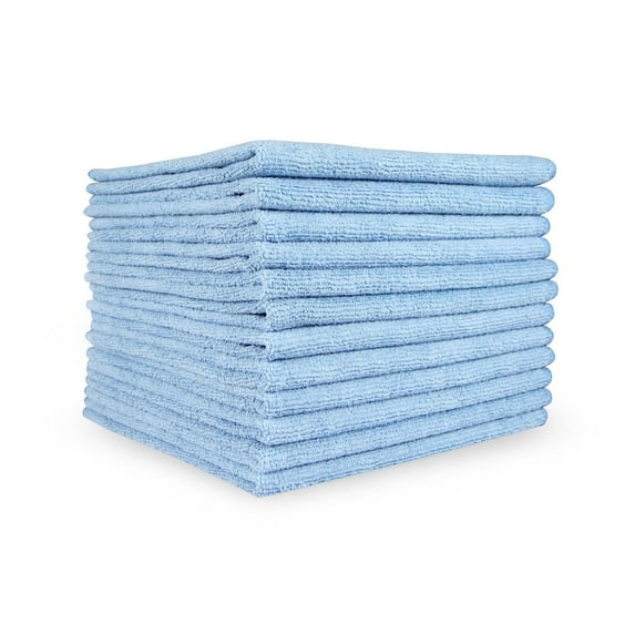 Smart Choice Microfiber Cloths 14x14 38gm Blue