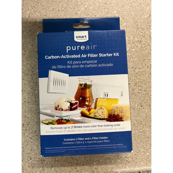 Smart Choice Pureair Universal Carbon Activated Air Filter Starter Kit New