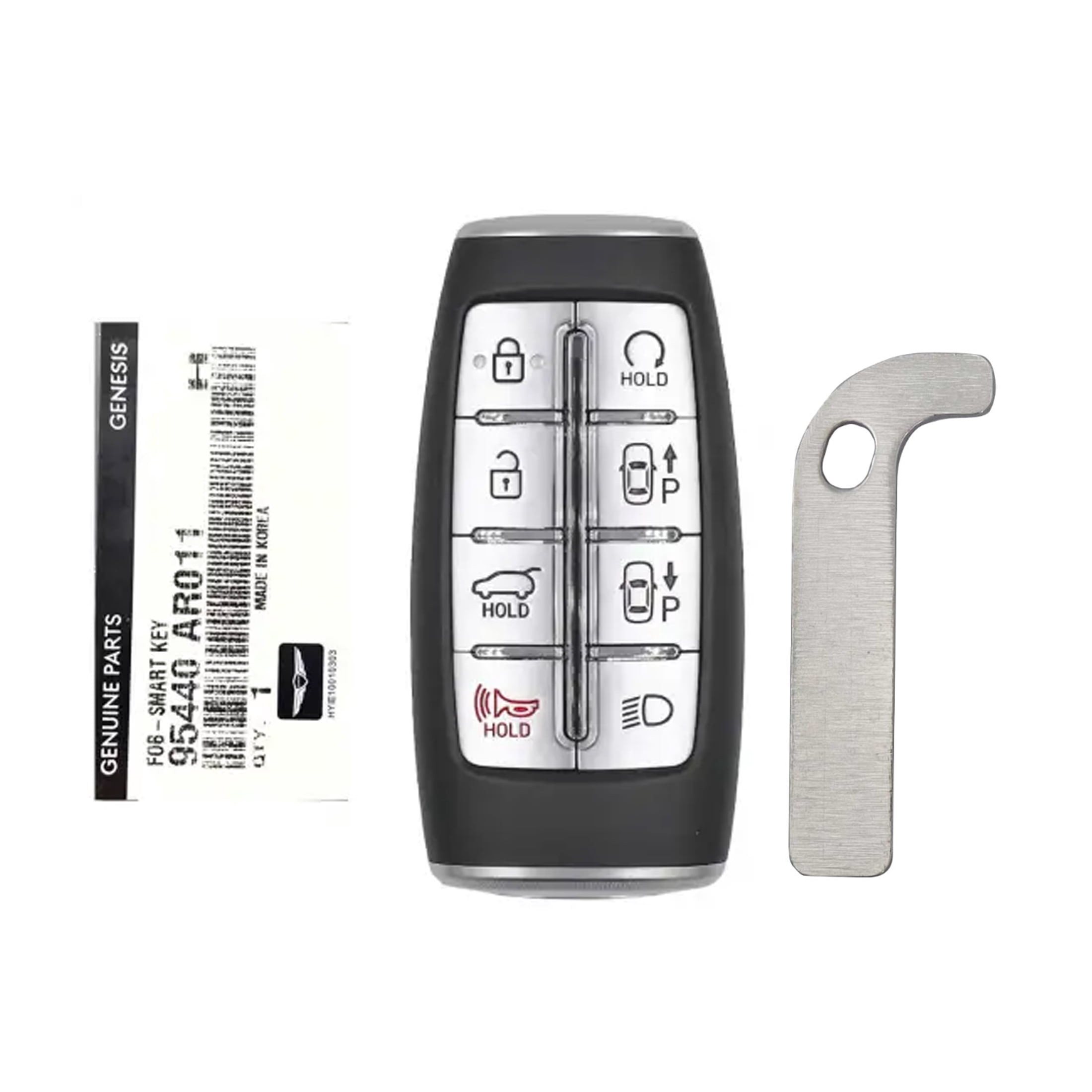 [Smart Choice Store] Genuine FOB Smart Key & Blanking PIC SET 95440AR011 for Hyundai Genesis GV70 2020-2023