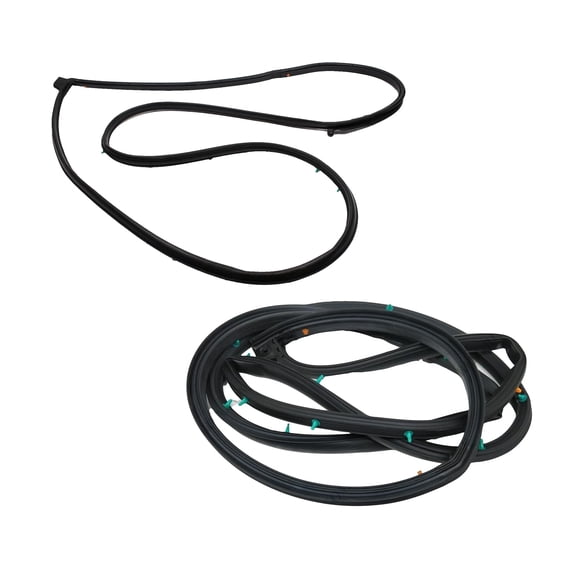 Smart Choice Store Genuine OEM 821302V000 821402V000 Front Door Weatherstrip LEFT + RIGHT Set for Hyundai Veloster