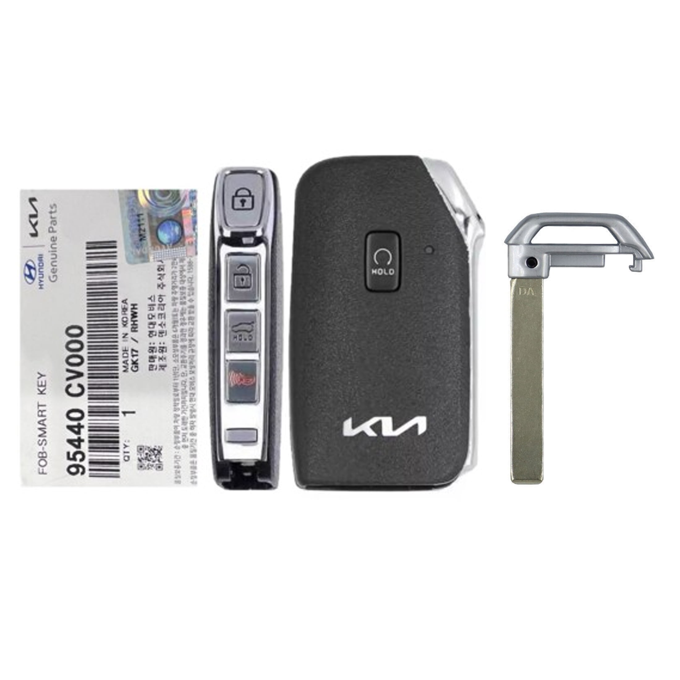 [Smart Choice Store] Genuine OEM 95440CV000 FOB Smart Key with Blank Key for Kia EV6 2022-2024