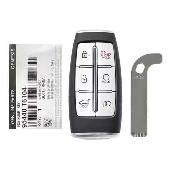 [Smart Choice Store] Genuine OEM 95440T6104 FOB Smart Key & Blank key (6 Button) for Hyundai Genesis GV80 2023+