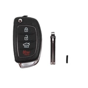 [Smart Choice Store] Genuine OEM Keyless Folding Key Remote Control Set 95430C1010 for Hyundai Sonata LF i45 2015-2017