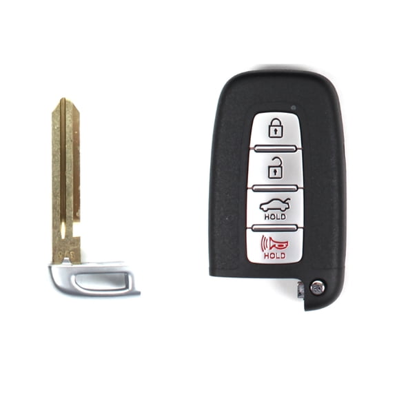 [Smart Choice Store] Genuine OEM Smart FOB Key Remote Control w/ Blank Key 954402M420 for Hyundai Genesis Coupe 2013-2017