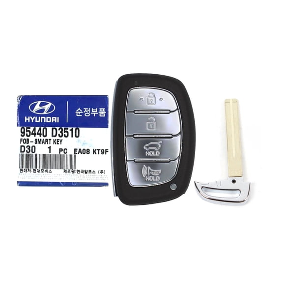 [Smart Choice Store] Genuine OEM Smart FOB Keyless Entry Remote w/ Blank Key 95440D3510 for Hyundai Tucson 2018 