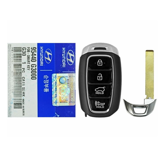 [Smart Choice Store] Genuine OEM Smart Key FOB Keyless Entry 95440G3000 w/ Blank Key for Hyundai Elantra GT 2018