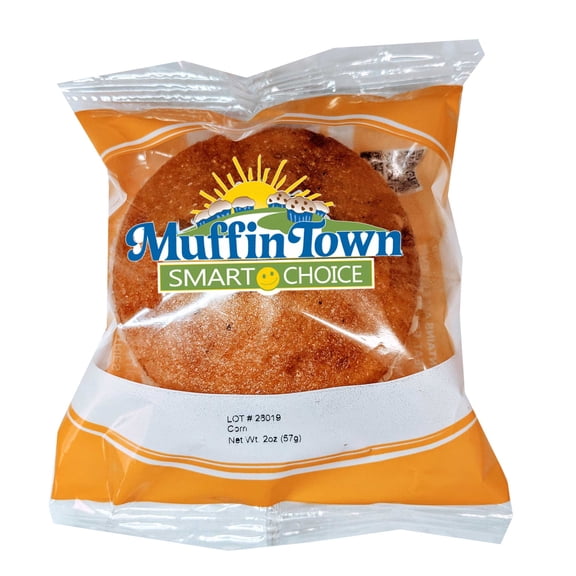 Smart Choice Whole Grain Corn Muffins, 2 Ounce -- 96 per case.