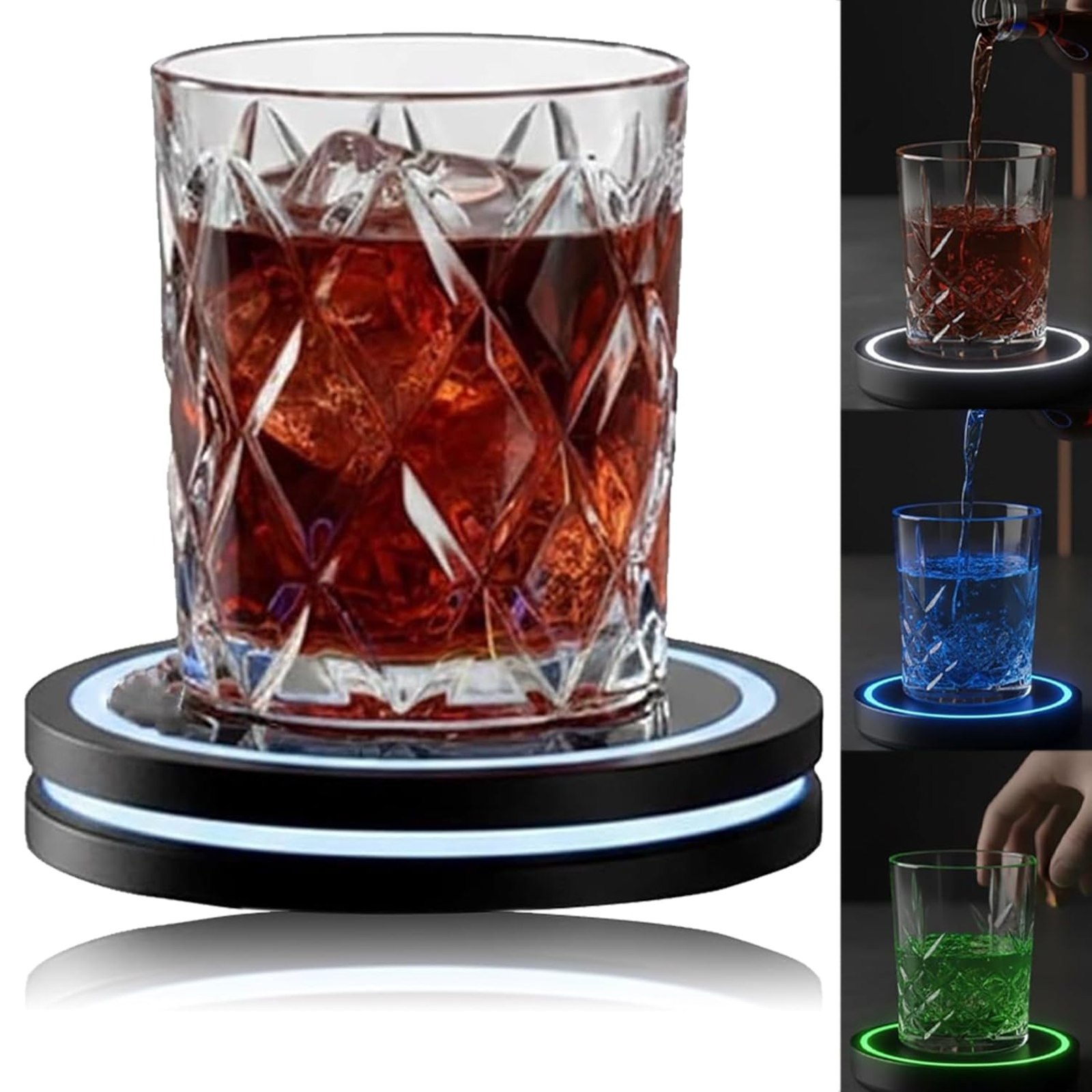 Smart Coaster Machine, Portable Maker Interactive Lighting with Built ...
