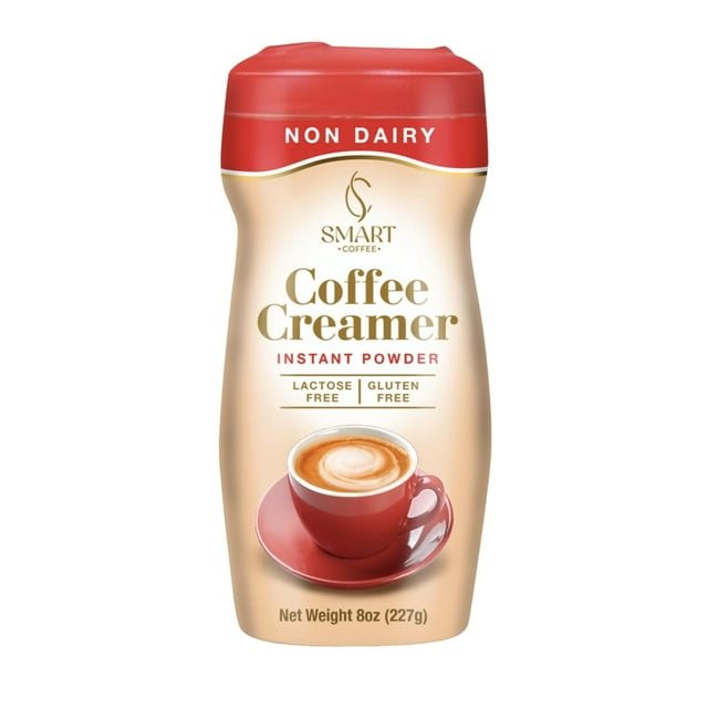 Smart Coffee NonDairy Coffee Creamer, 8 oz LactoseFree, VeganFriendly Coffee Enhancer