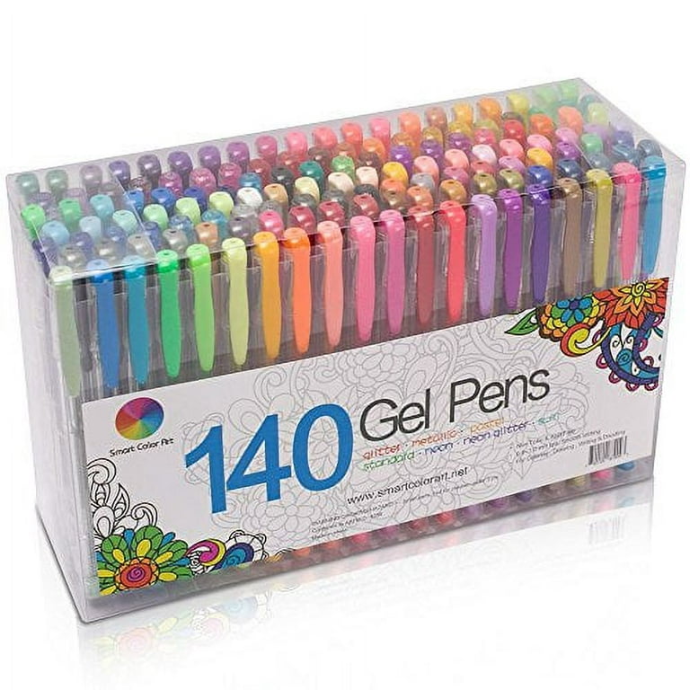 Smart Color Art 140 Colors Gel Pens Set