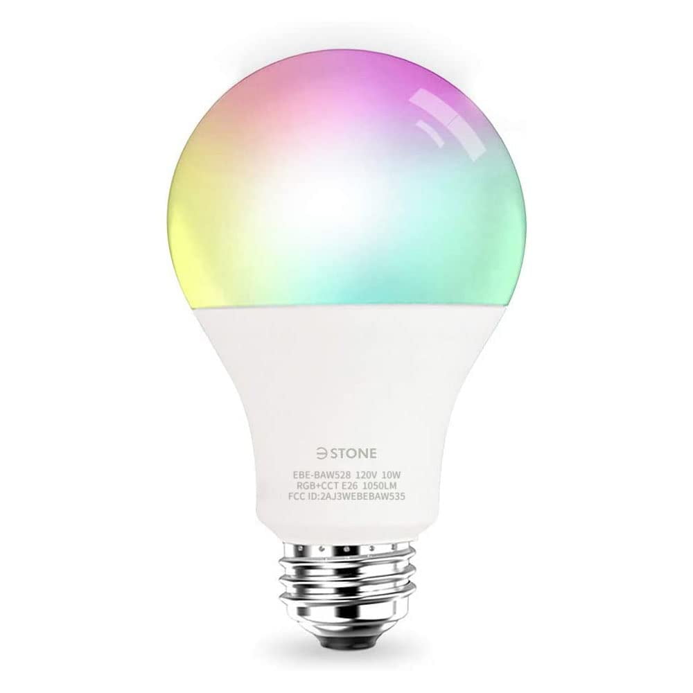 Smart Color Changing Bulb 100W Equivalent WiFi LED Bulb Dimmable