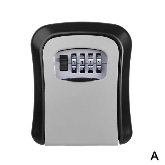Smart Combination Lock Wall Mount Key Safe Outdoor Waterproof Digit Key 4 Lock Combination Key F9M5