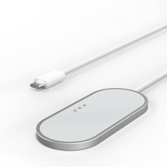 Smart Connector Charger Ultra Thin 4.5mm Magnetic Adsorption Wireless Charging Pad with Braided Cable PD 18W Fast Charge For iPad Pro 2nd Gen 11" 2020 (A2228, A2068, A2230, A2231)