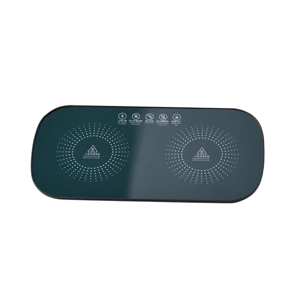 Smart Constant Temperature Food Warmer Plate Multi-Function Heating Tray for Home Office Indoor Outdoor Use and Festival Gift - Black