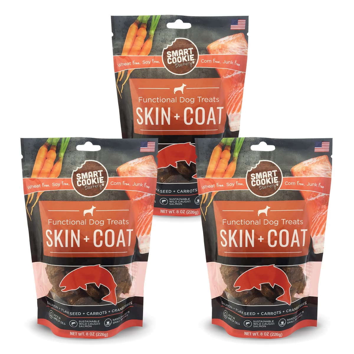 Smart Cookie All Natural AIF4 Dog Treats Healthy Skin & Dog Treats