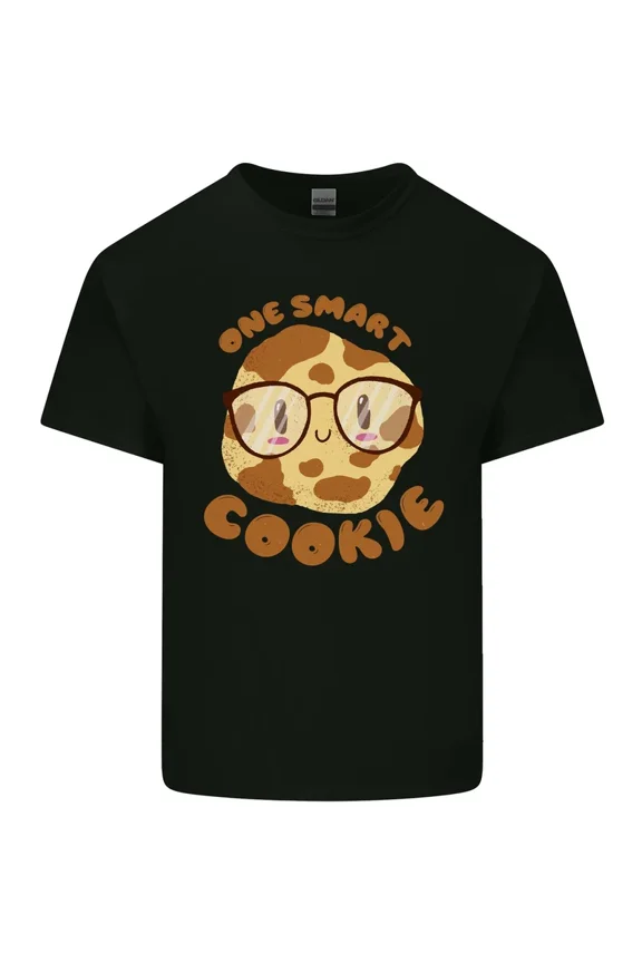 Smart Cookie Funny Food Nerd Science Soft Breathable Cotton Graphic Tee,for unisex up to 5XL