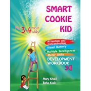 Smart Cookie Kid For 3-4 Year Olds Attention and Concentration Visual Memory Multiple Intelligences Motor Skills Book 3C, Paperback