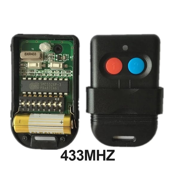 Smart Copy Remote Control Fixed Code 2 CH Duplicator for Gate Garage Door Opener or Alarm System ,Universal Remote Adapter