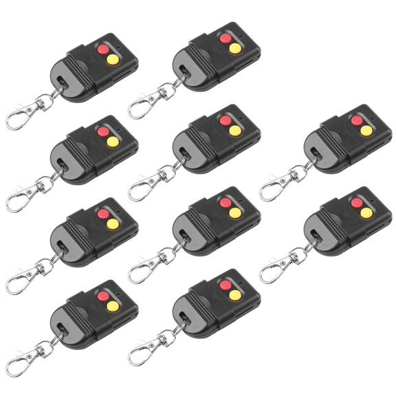 Smart Copy Remote Control Fixed Code 2 Channel Duplicator for Garage Door Opener or Alarm System 330MHz