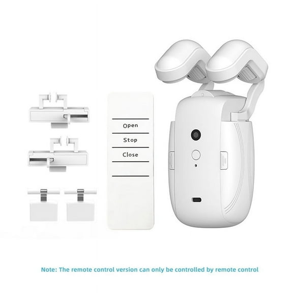 Smart Curtains Robot Roman Rod Track/T/U-Rail Tracks Automatic Curtain Opener Remote Control Motor