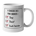 thumbnail image 1 of Smart Dakotan South Dakota USA or US State Coffee & Tea Gift Mug (11oz), 1 of 3