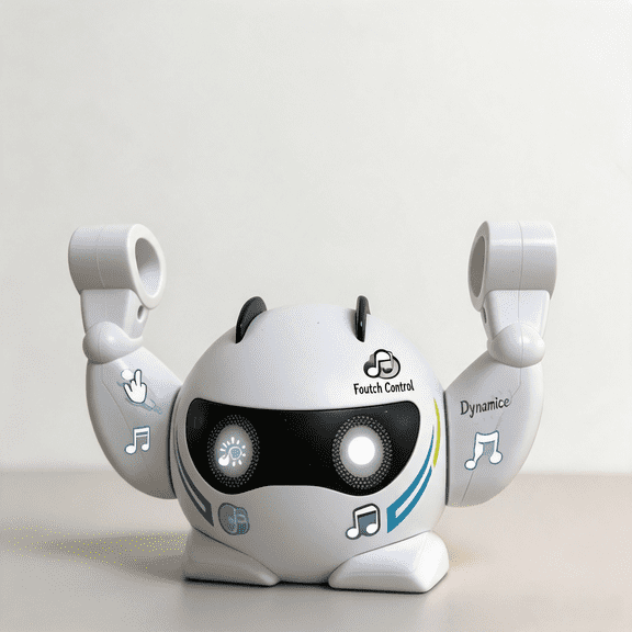 Smart Dancing Robot Toy,Voice Control Touch Sensor Intelligent Dance Robot,Interactive Robot with Rolling Tumbling Crawling for Boys Girls Kids, Talking Interactive Dialogue Voice Recognition