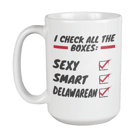 Smart Delawarean Coffee & Tea Gift Mug (15oz)