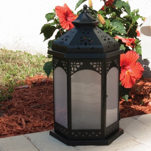 Smart Design 84021-WLS Biltmore Star Lantern With White Leds
