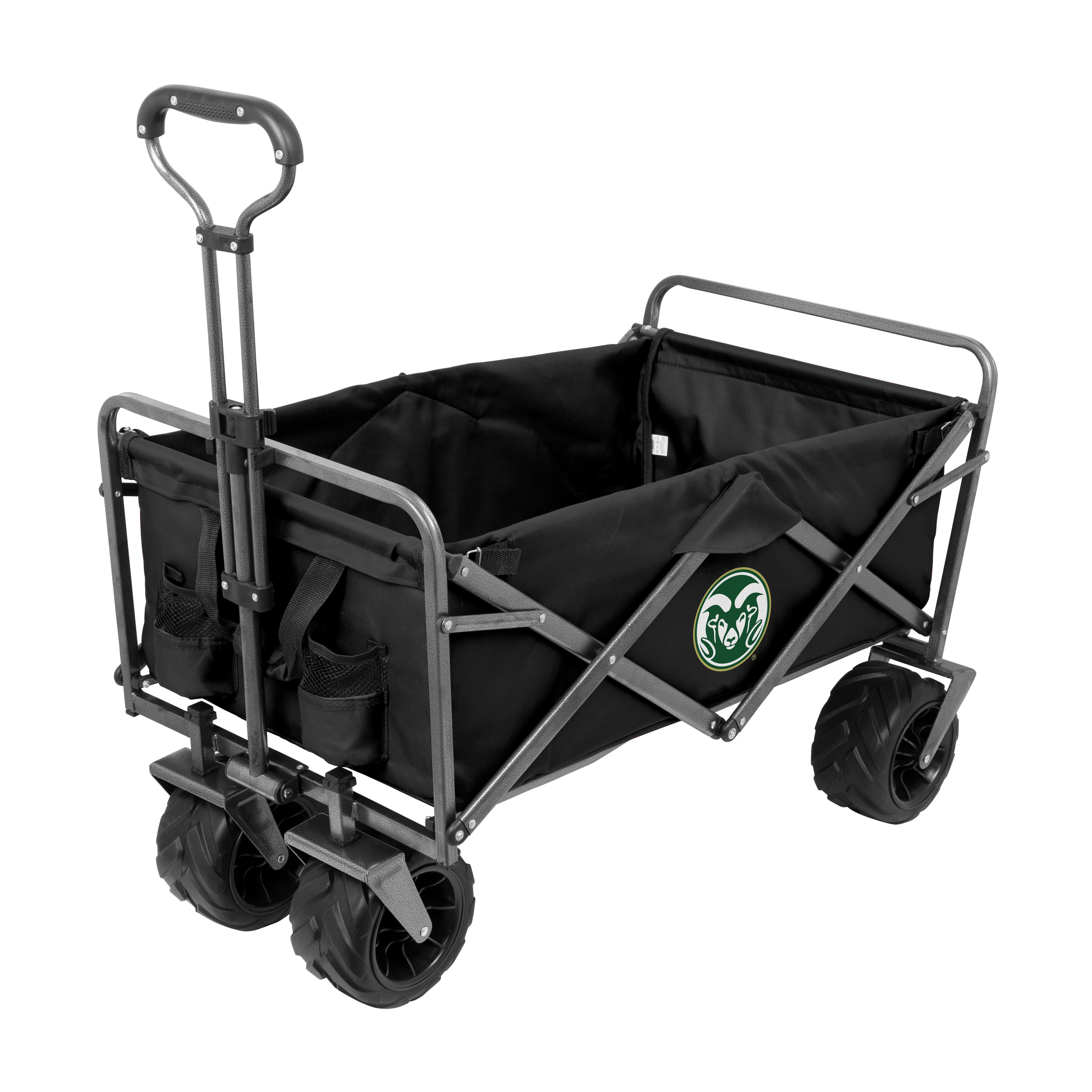 Smart Design Collegiate Heavy Duty Sports Wagon- Colorado State Rams