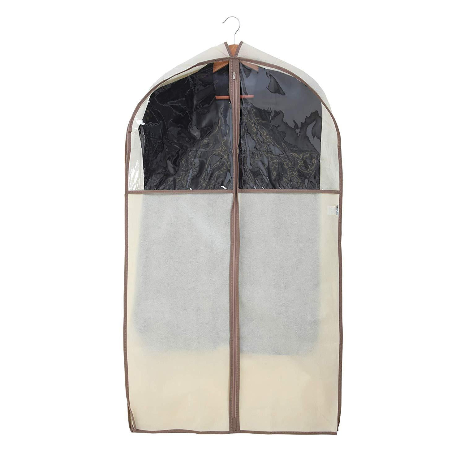 Natural Cotton Gusseted Hanging Bags