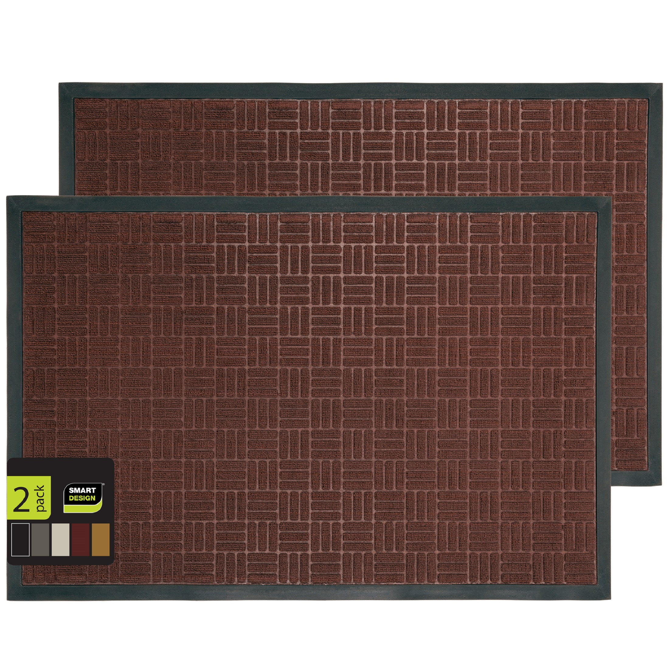 Eclipse Heavy Duty Coir Doormat - 22x 36 - Monogrammed A