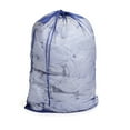 thumbnail image 1 of Smart Design Mesh Laundry Bag with Handle and Push Lock Drawstring - VentilAir Mesh Material - for Clothes and Laundry - Home Organization Holds 3 Loads - 36 x 24 Inch - Blue, 1 of 3