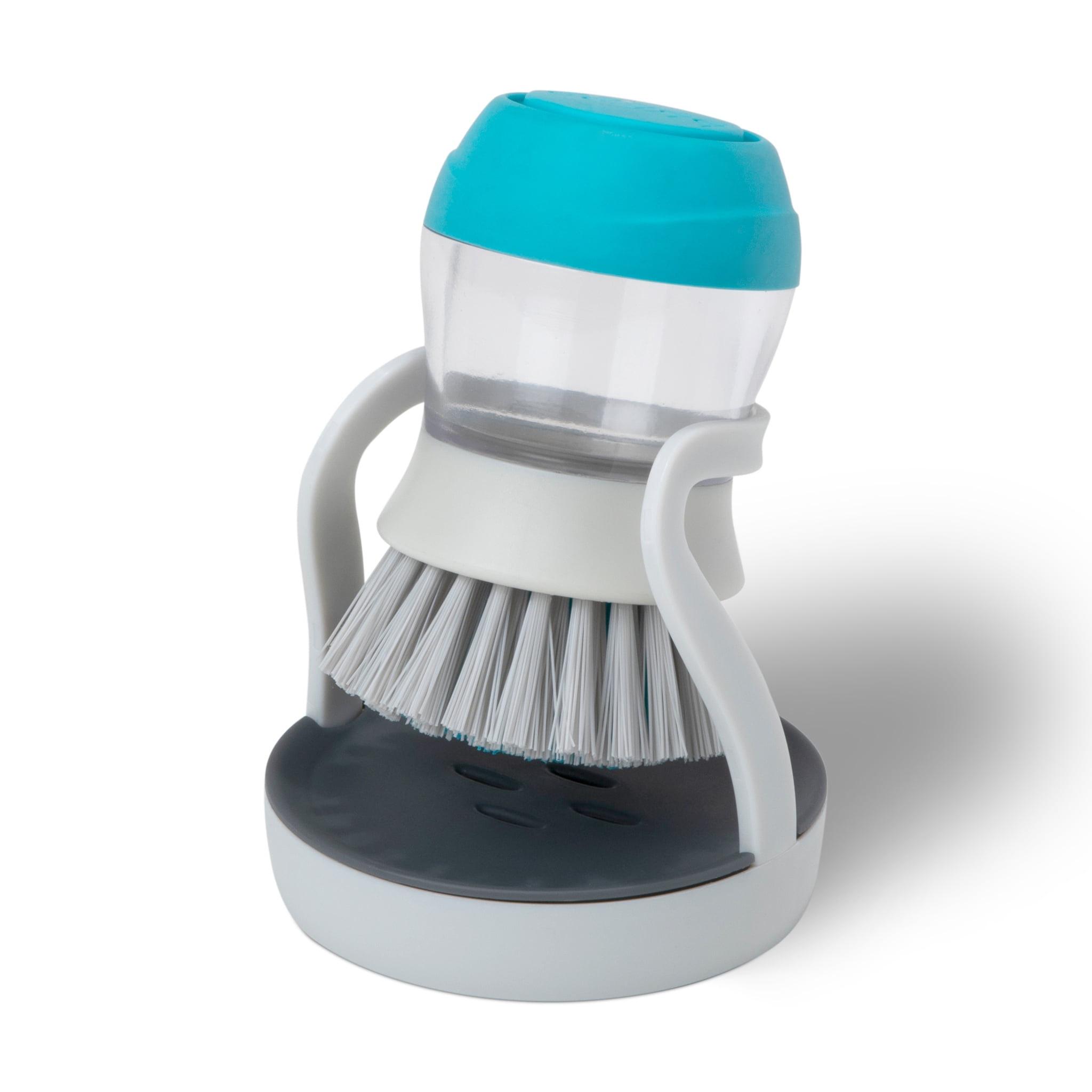 Smart Design Soap Dispensing Palm Brush and Stand - Thumbnail 2