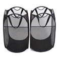 thumbnail image 1 of Smart Design Pop Up Laundry Hamper with Carry Handles - Set of 2, 1 of 5