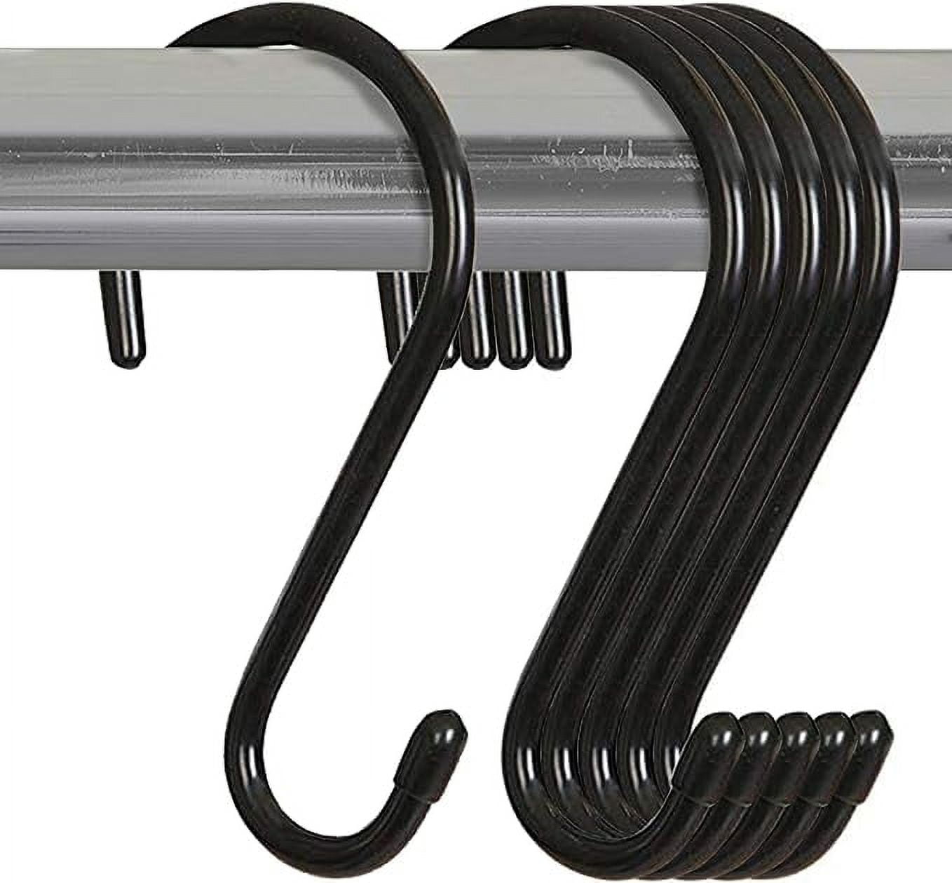 Smart Design Premium Large SHooks with Rubber Grip Set of 6 Heavy